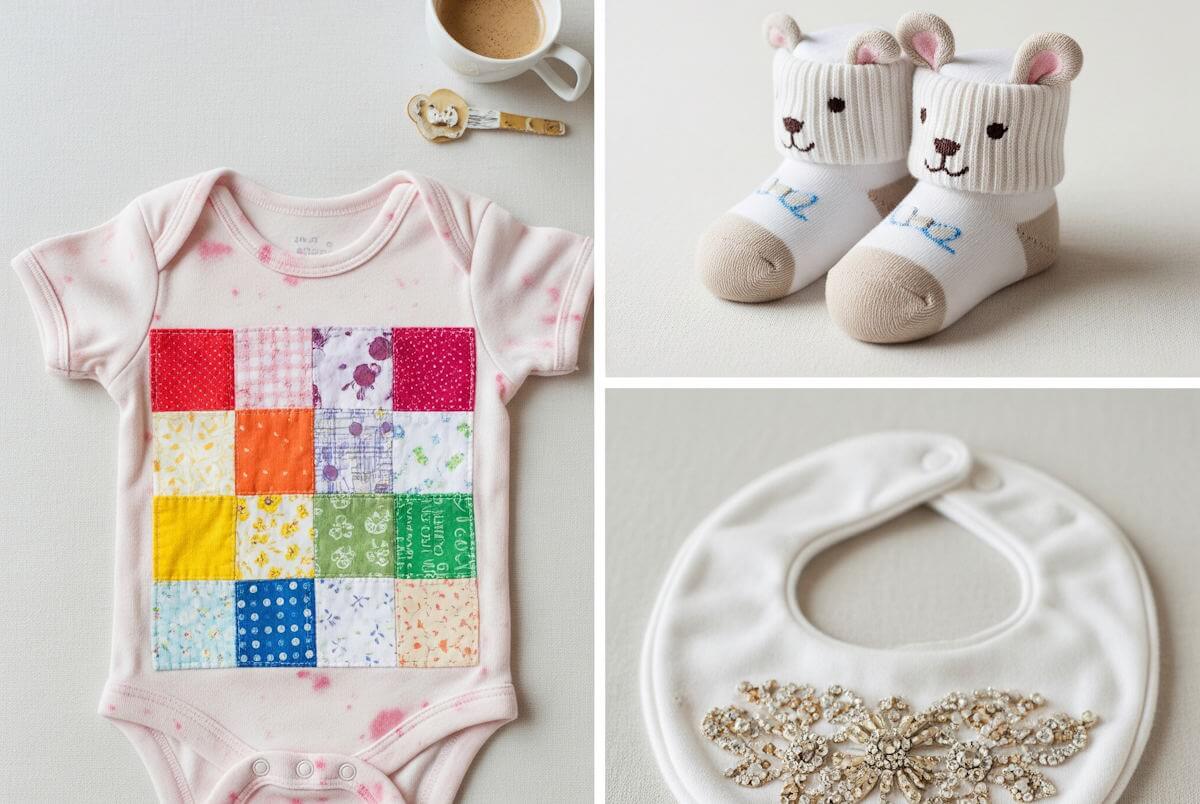 From Stained to Stylish: Creative Hacks for Repurposing Baby Garments